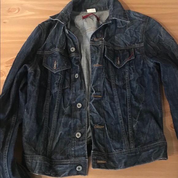 banana republic mens jean jacket